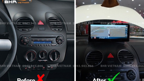 Màn hình DVD Android xe Volkswagen New Beetle 1998 - 2011 | Màn hình nguyên khối 
